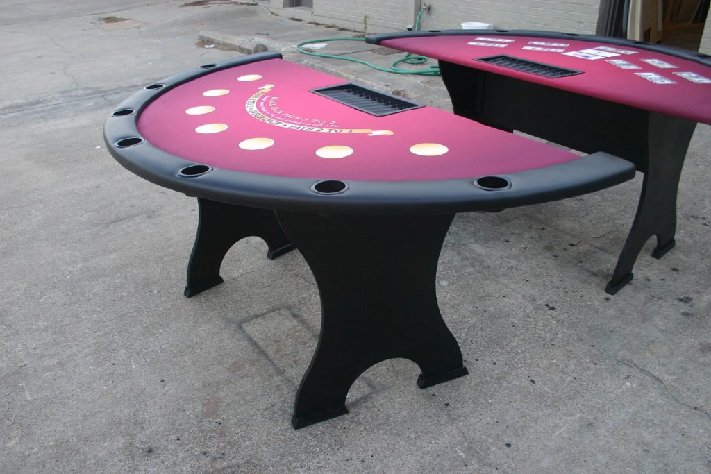New Blackjack Tables Made to Order